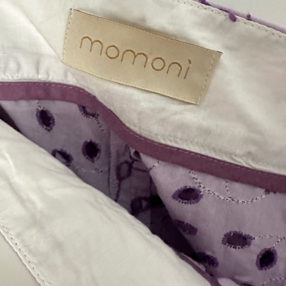 Momoni Zelda Maxi Skirt in Lilac Eyelet| Size 8 - Picture 8 of 10